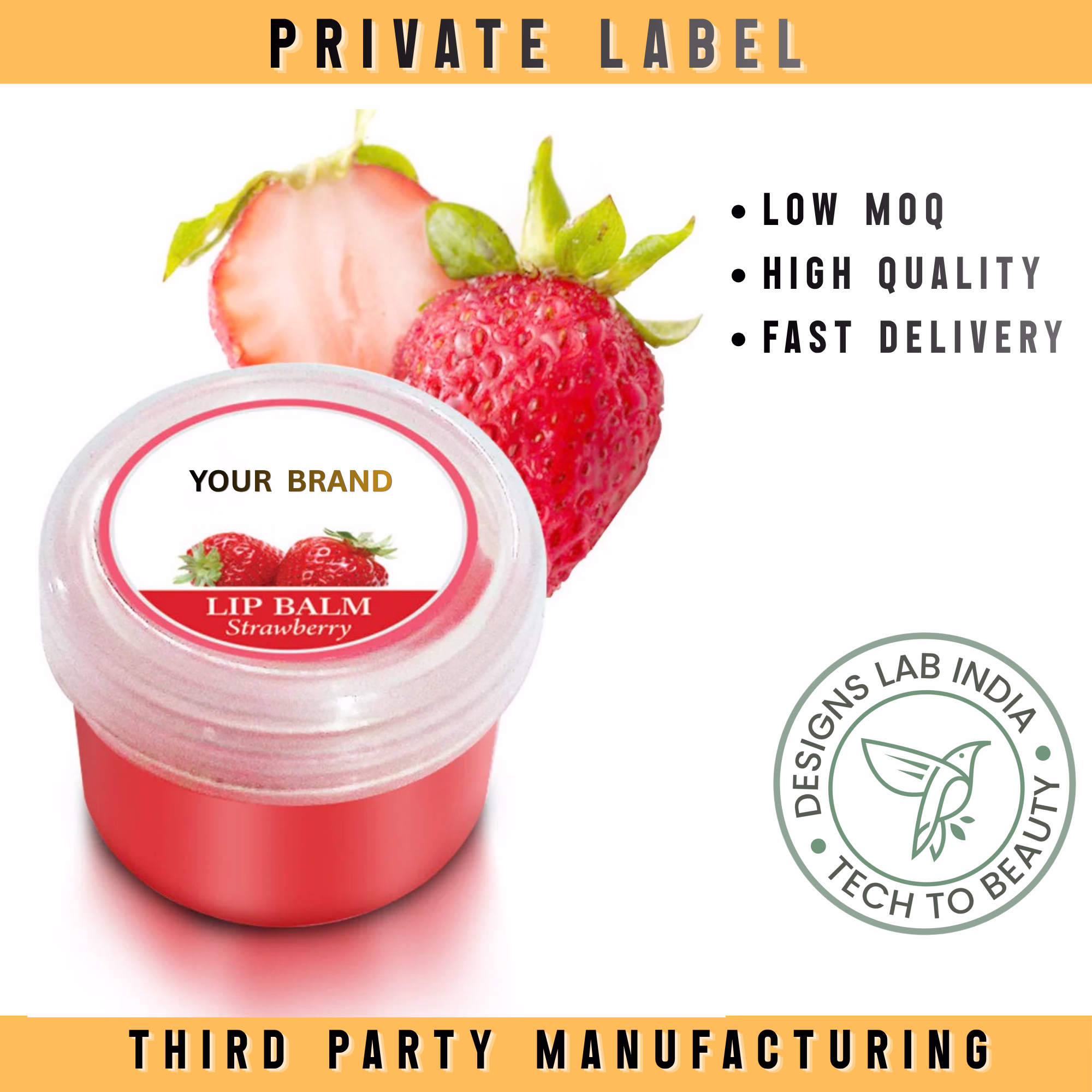 Strawberry Lip Balm